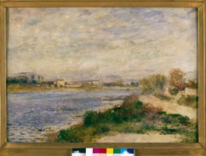 The Seine at Argenteuil by Pierre Auguste Renoir