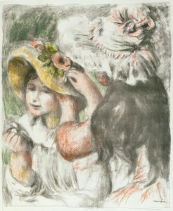 The Pinned Hat by Pierre Auguste Renoir