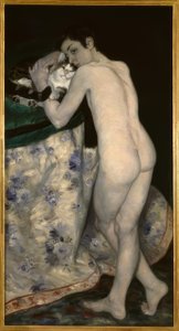 The Young Boy with the Cat by Pierre Auguste Renoir