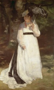 Lise with Parasol