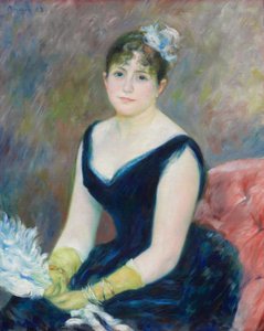 Madame Léon Clapisson by Pierre Auguste Renoir
