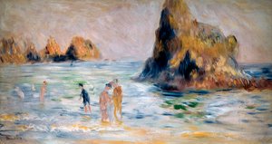 Moulin Huet Bay, Guernsey, c1883