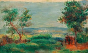 Landscape by Pierre Auguste Renoir