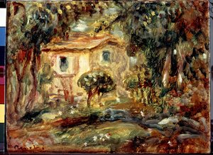 Landscape. Le Cannet by Pierre Auguste Renoir