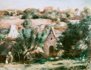 Landscape of Brittany by Pierre Auguste Renoir