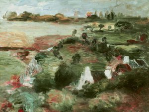 Landscape of Brittany by Pierre Auguste Renoir