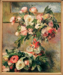 Peonies by Pierre Auguste Renoir