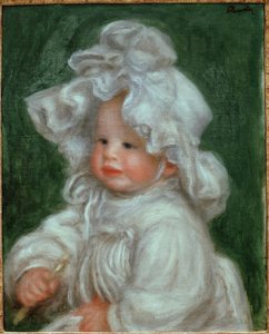 Portrait of Claude Renoir. Coco in the Charlotte