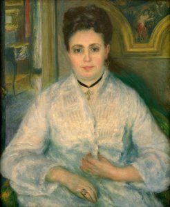 Portrait of Madame Victor Choquet in White