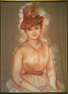 Portrait of a Woman by Pierre Auguste Renoir