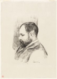 Portrait of Ambroise Vollard by Pierre Auguste Renoir