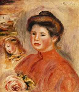 Portrait of Gabrielle by Pierre Auguste Renoir