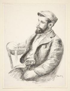 Portrait of Louis Valtat by Pierre Auguste Renoir