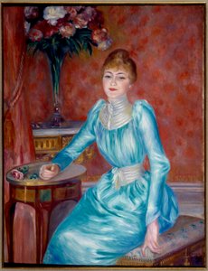 Portrait of Madame de Bonnieres by Pierre Auguste Renoir