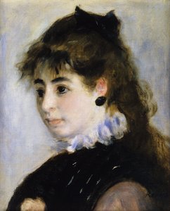 Portrait of Miss Henriette Henriot, 1874 by Pierre Auguste Renoir