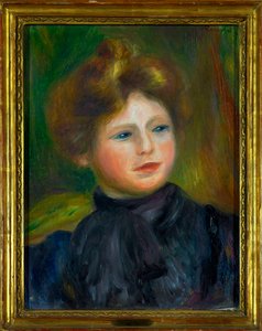 Portrait of Woman (1916) by Pierre Auguste Renoir