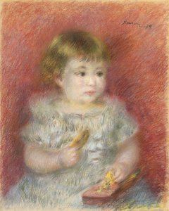 Portrait of a baby, 1878 by Pierre Auguste Renoir