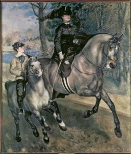 Rider in the Bois de Boulogne by Pierre Auguste Renoir