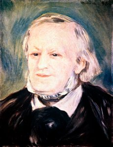 Richard Wagner, German composer, conductor, and essayist by Pierre Auguste Renoir