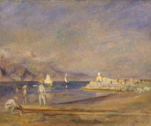 Saint-Tropez by Pierre Auguste Renoir