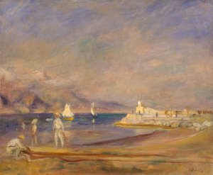 St Tropez, France by Pierre Auguste Renoir