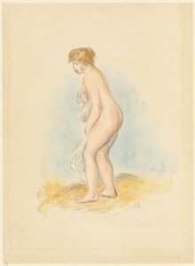 Standing Female Bather