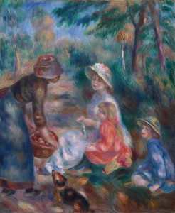 The Apple Seller by Pierre Auguste Renoir