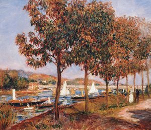 The Bridge at Argenteuil by Pierre Auguste Renoir