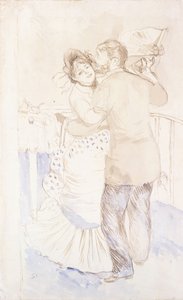 The Country Dance by Pierre Auguste Renoir