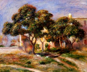 The Medlar Trees by Pierre Auguste Renoir