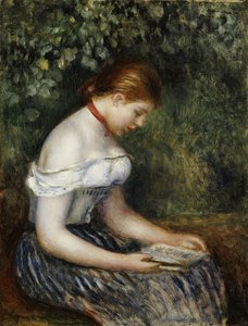 The Reader by Pierre Auguste Renoir