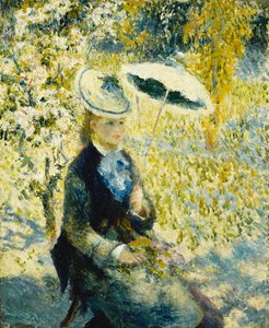 The Umbrella by Pierre Auguste Renoir