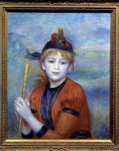 The Hiker by Pierre Auguste Renoir