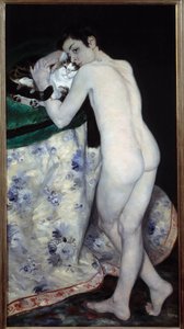The young boy with the cat by Pierre Auguste Renoir