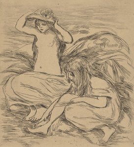 Two Bathers