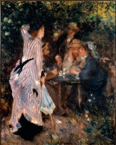 Under the Arbor. Portraits of Claude Monet, Alfred Sisley, and Norbert Goeneutte
