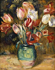 Vase of Flowers by Pierre Auguste Renoir