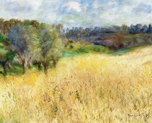 Wheatfield by Pierre Auguste Renoir