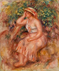 Woman Daydreaming