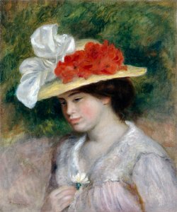 Woman in a Flowered Hat, 1889