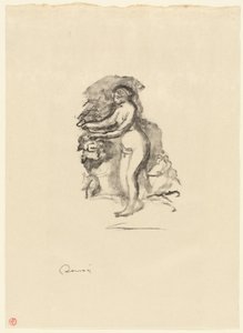 Woman with Grapevine