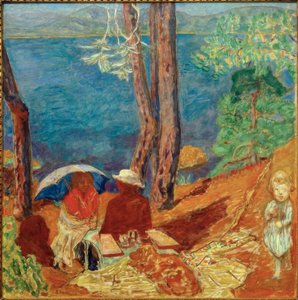 Seaside, Under the Pines by Pierre Bonnard