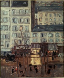 Boulevard de Clichy by Pierre Bonnard