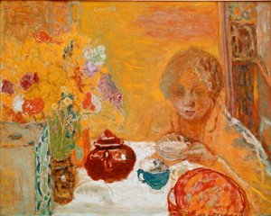 Breakfast by Pierre Bonnard