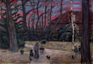 Christmas Evening, ca. 1904 by Pierre Bonnard