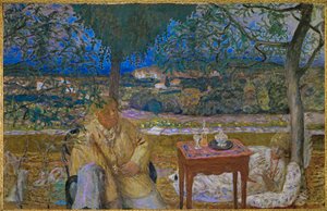 Conversation in Provence by Pierre Bonnard