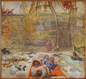 In a Boat by Pierre Bonnard