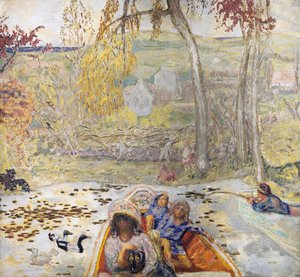 In a Boat by Pierre Bonnard
