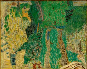Garden with Small Bridge by Pierre Bonnard