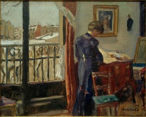 Winter Day by Pierre Bonnard